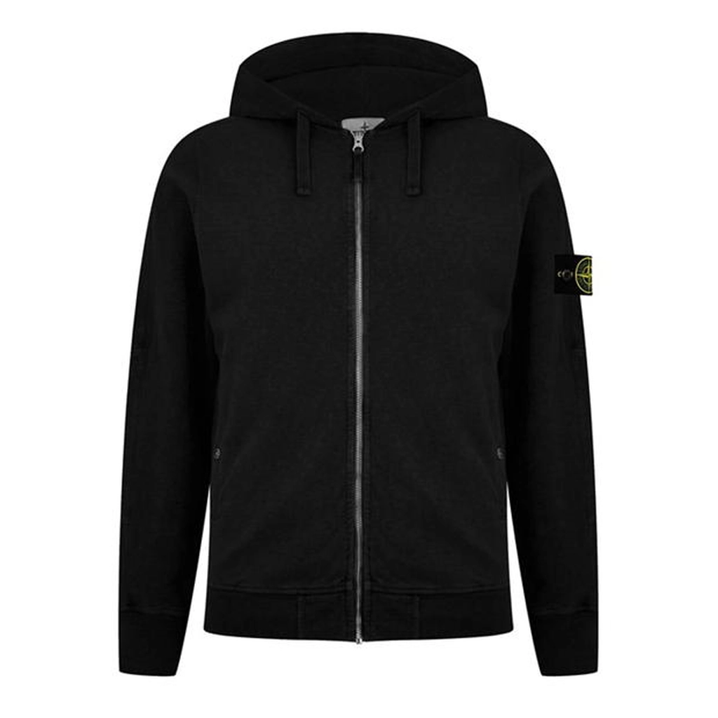 Stone Island Sweatshirt Old Effect - Black